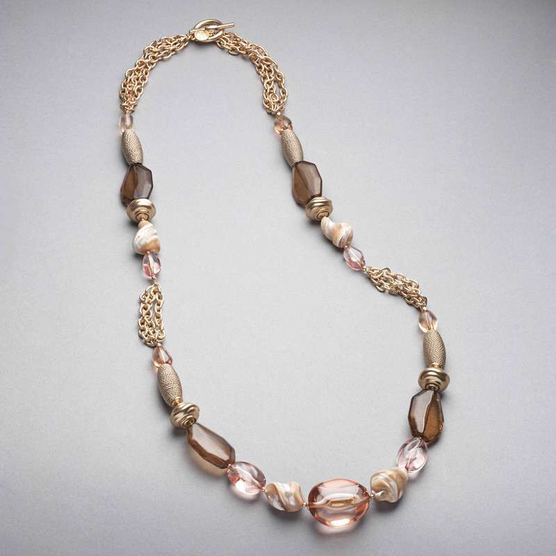 Pink and Brown Slip On, , large