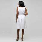 White Dress with Jewel Neckline, , small