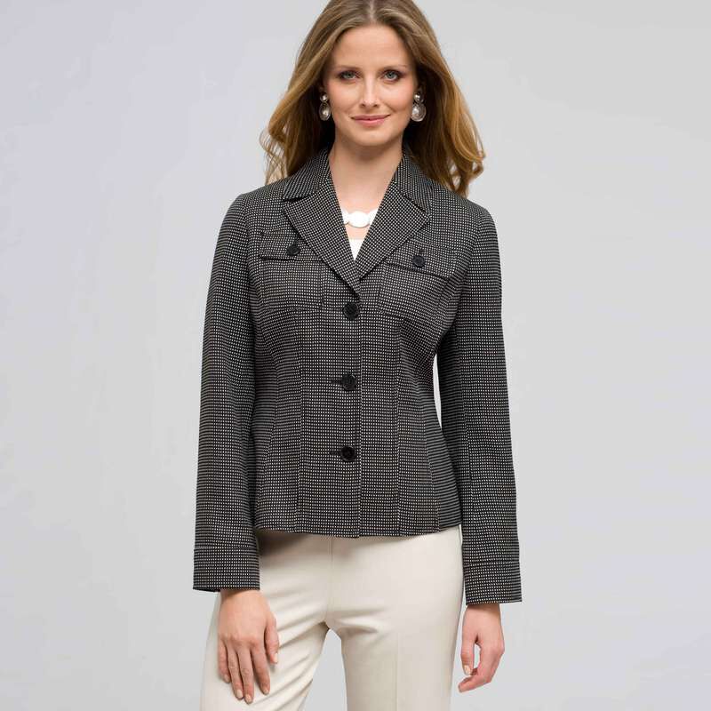 Mini Print Jacket, , large