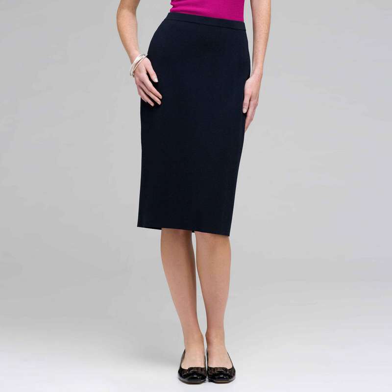Long Pencil Skirt, , large