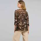 Animal V-Neck Cardigan, , small