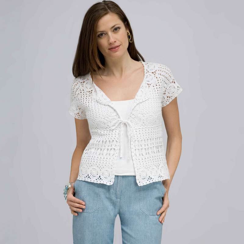 Raglan Sleeve Tie Front Cardigan., , large