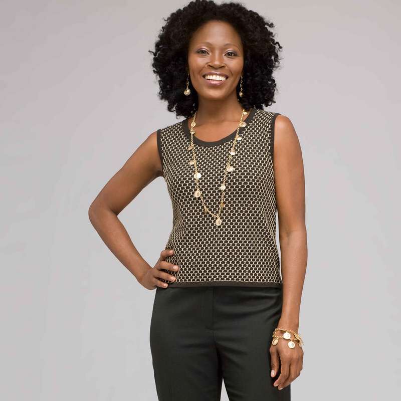 Dot Pattern Shell, , large