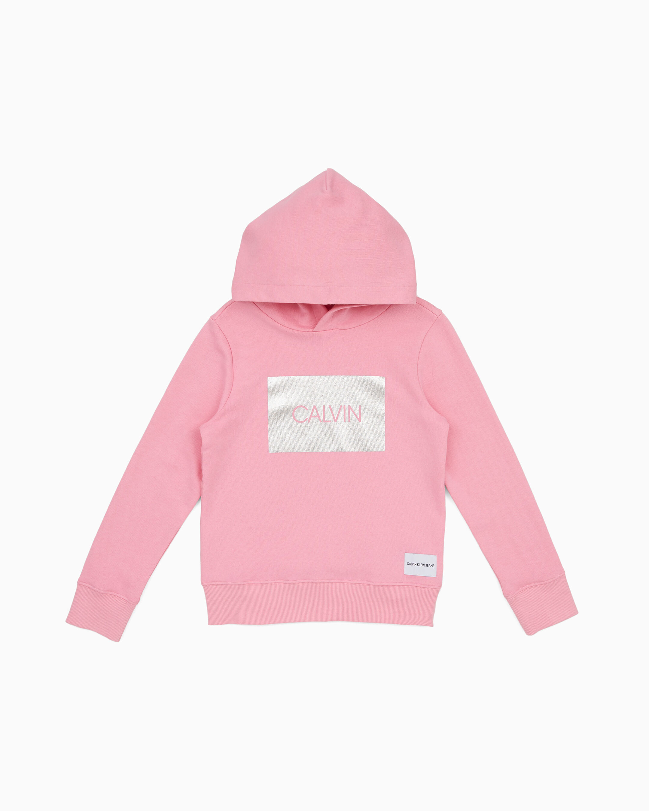 Calvin klein pink hoodie clearance
