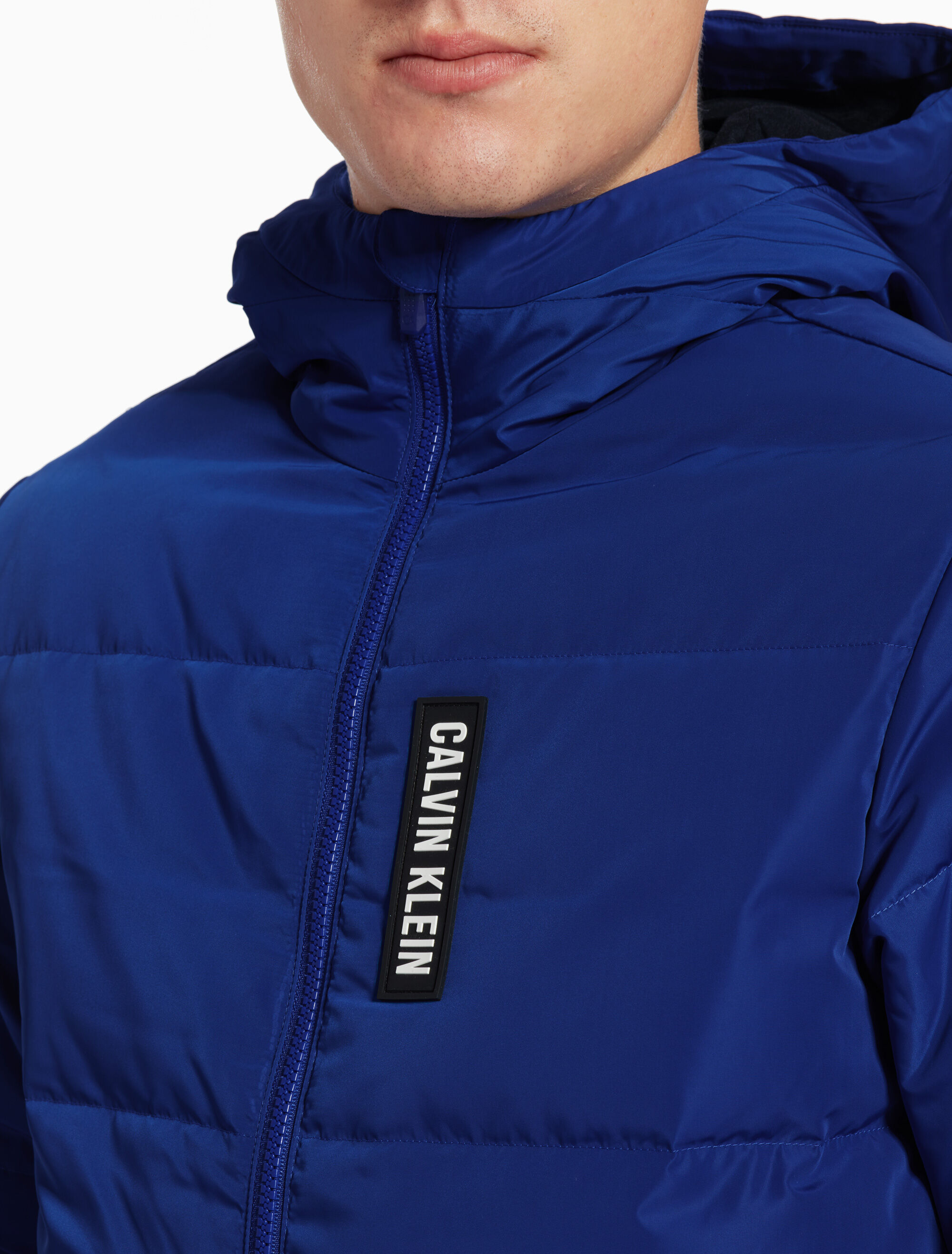 Calvin klein blue jacket clearance