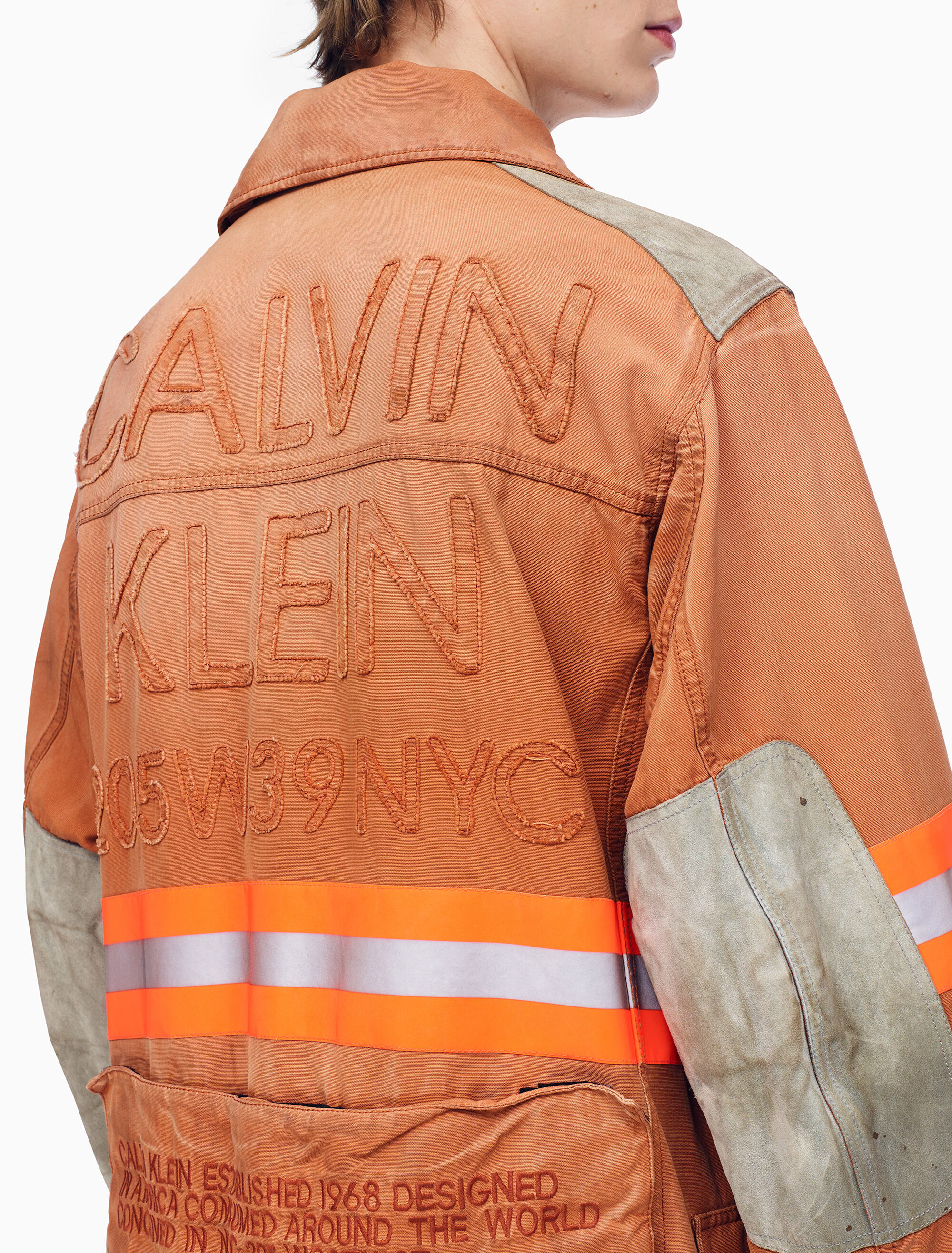calvin klein fireman jacket