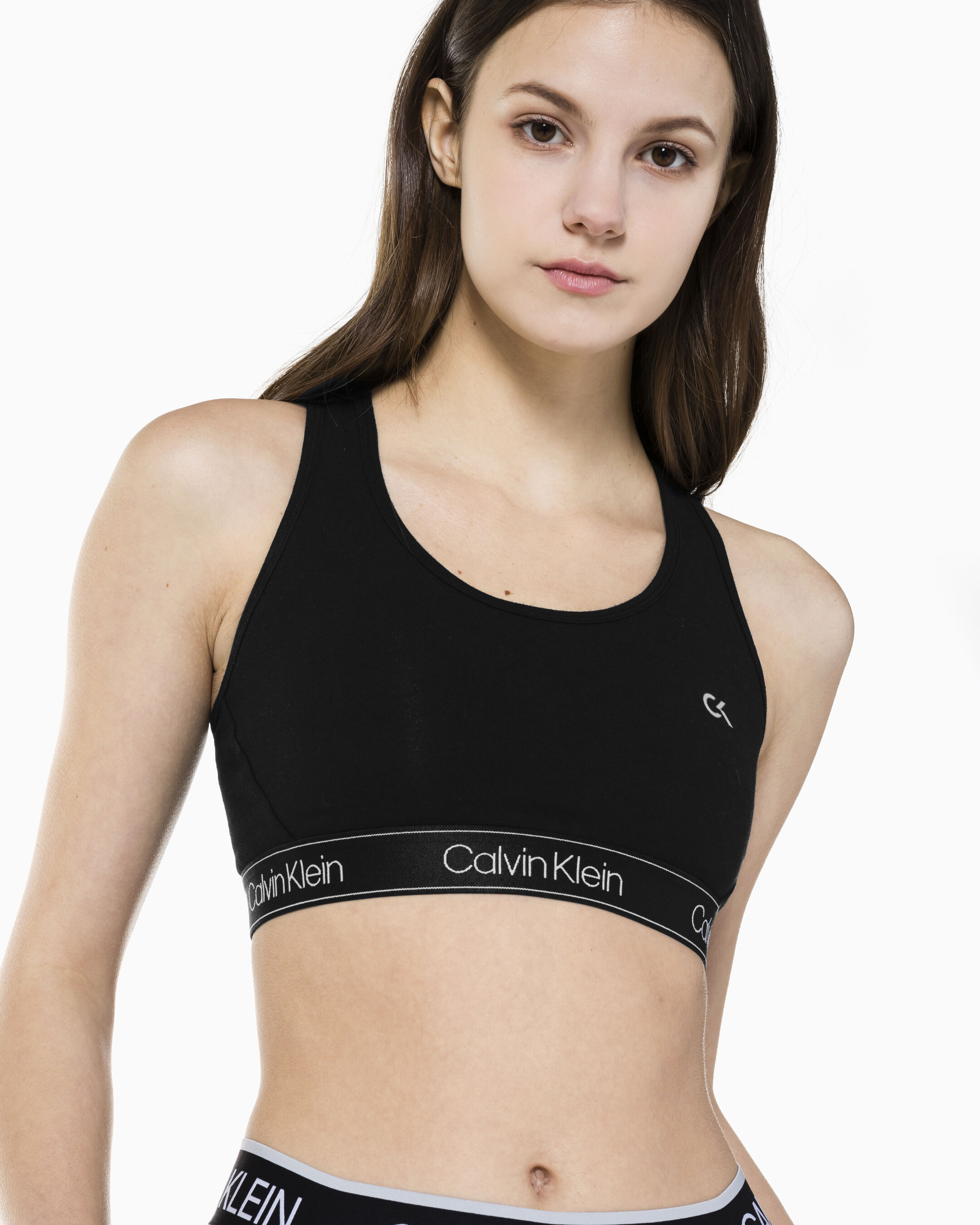 Calvin klein cotton sports bra clearance