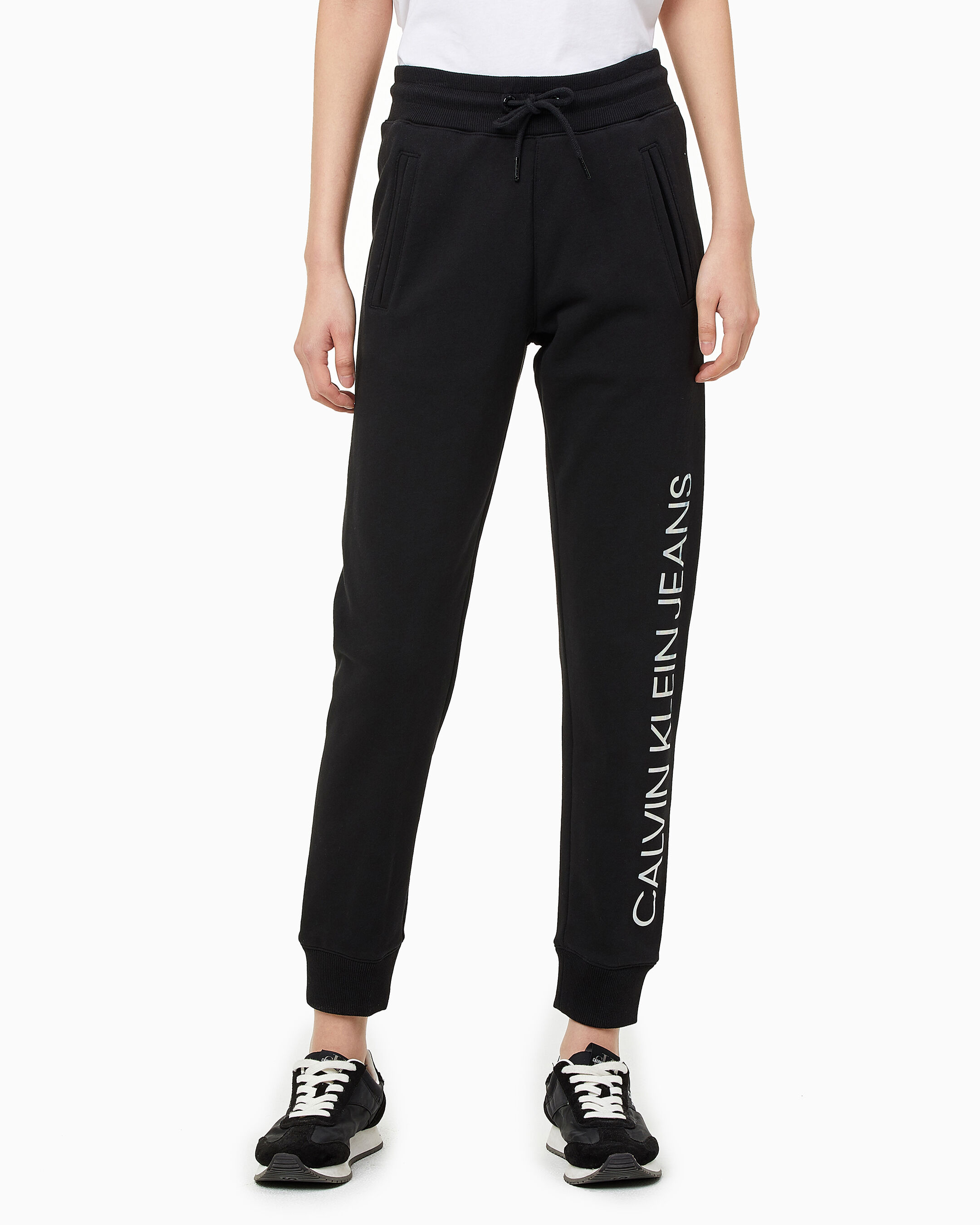 Calvin klein logo joggers clearance