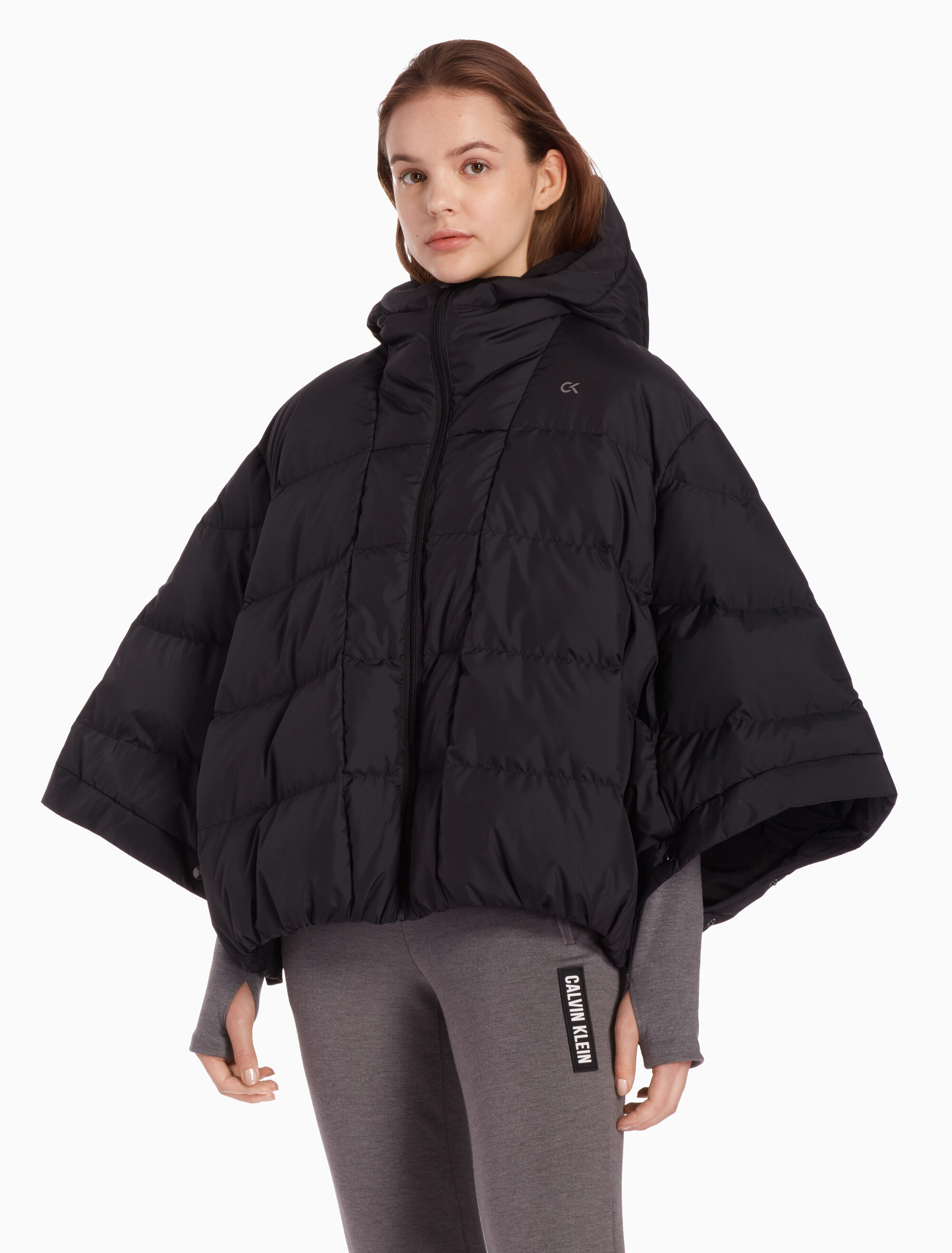 calvin klein hooded down