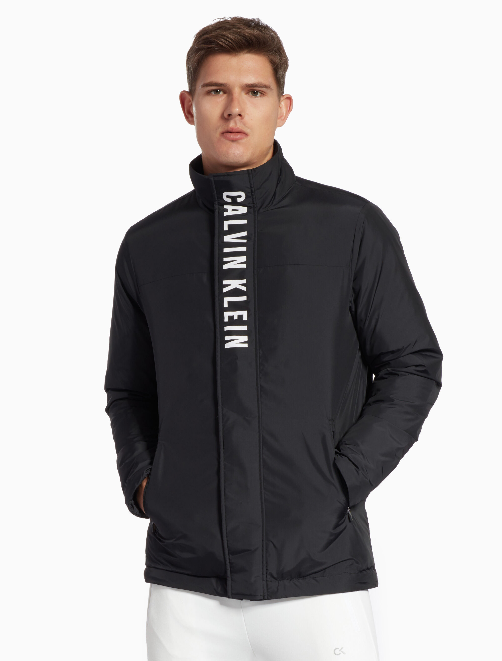 Calvin klein track jackets clearance
