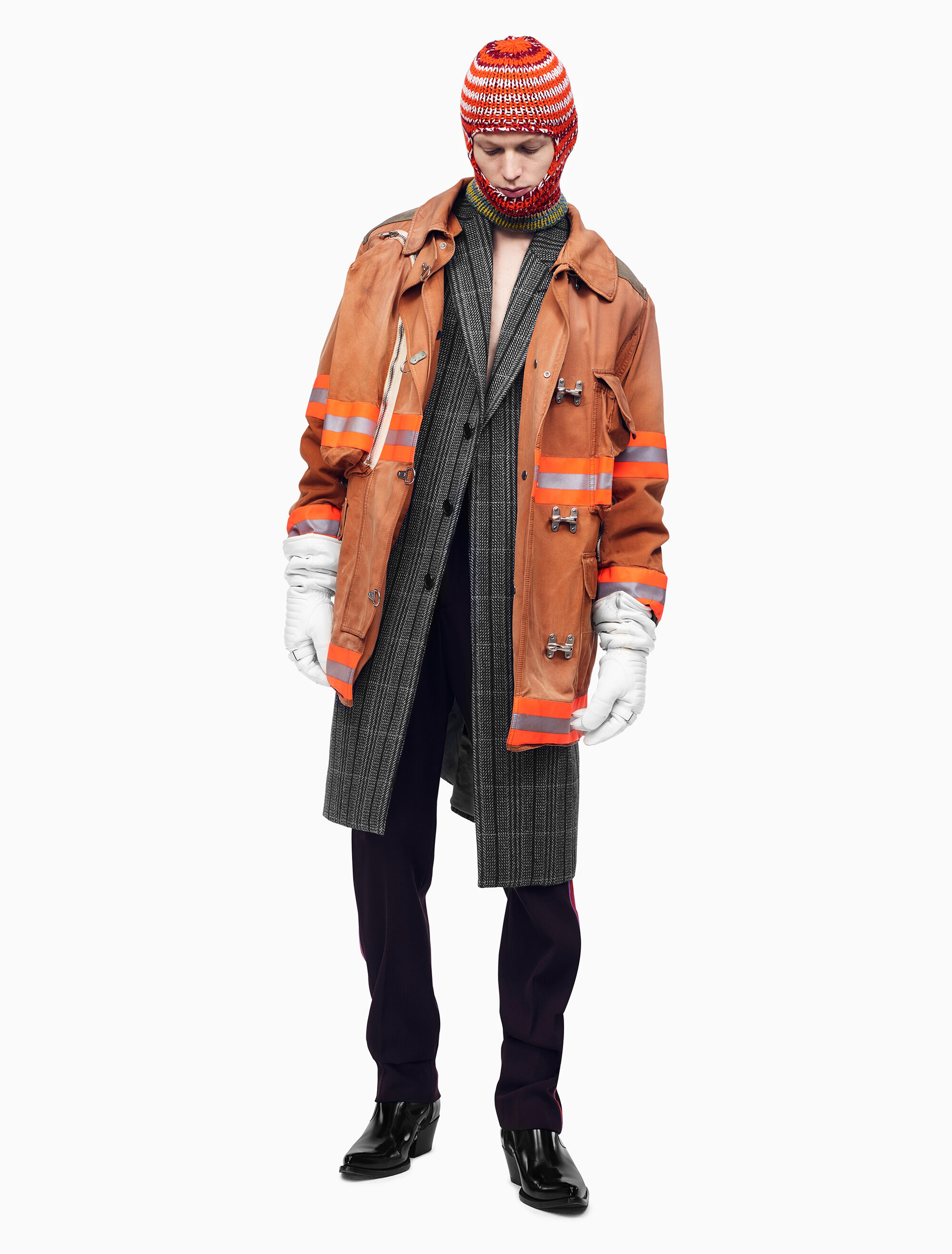 fireman jacket calvin klein