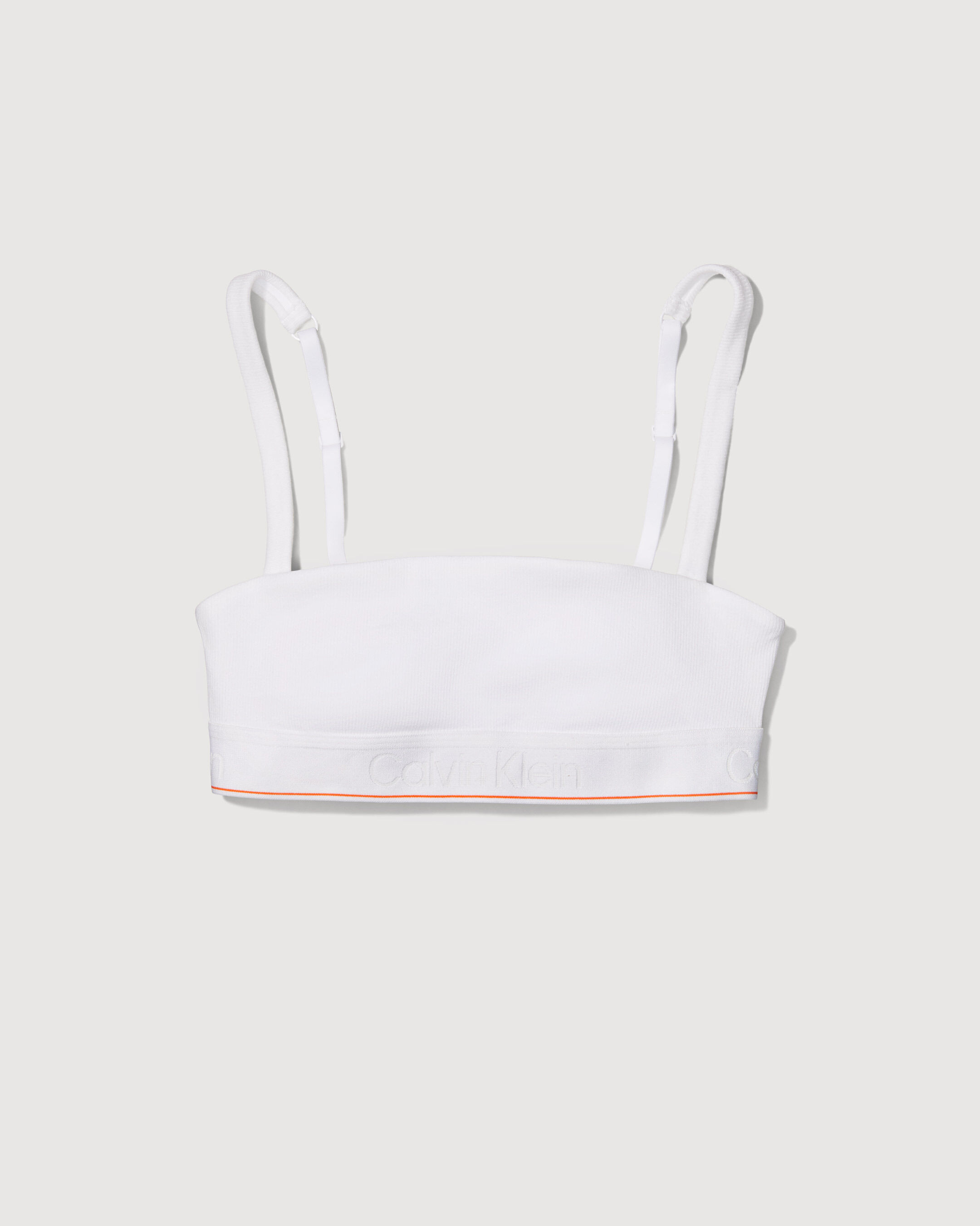 Organic cotton stretch bandeau bralette clearance