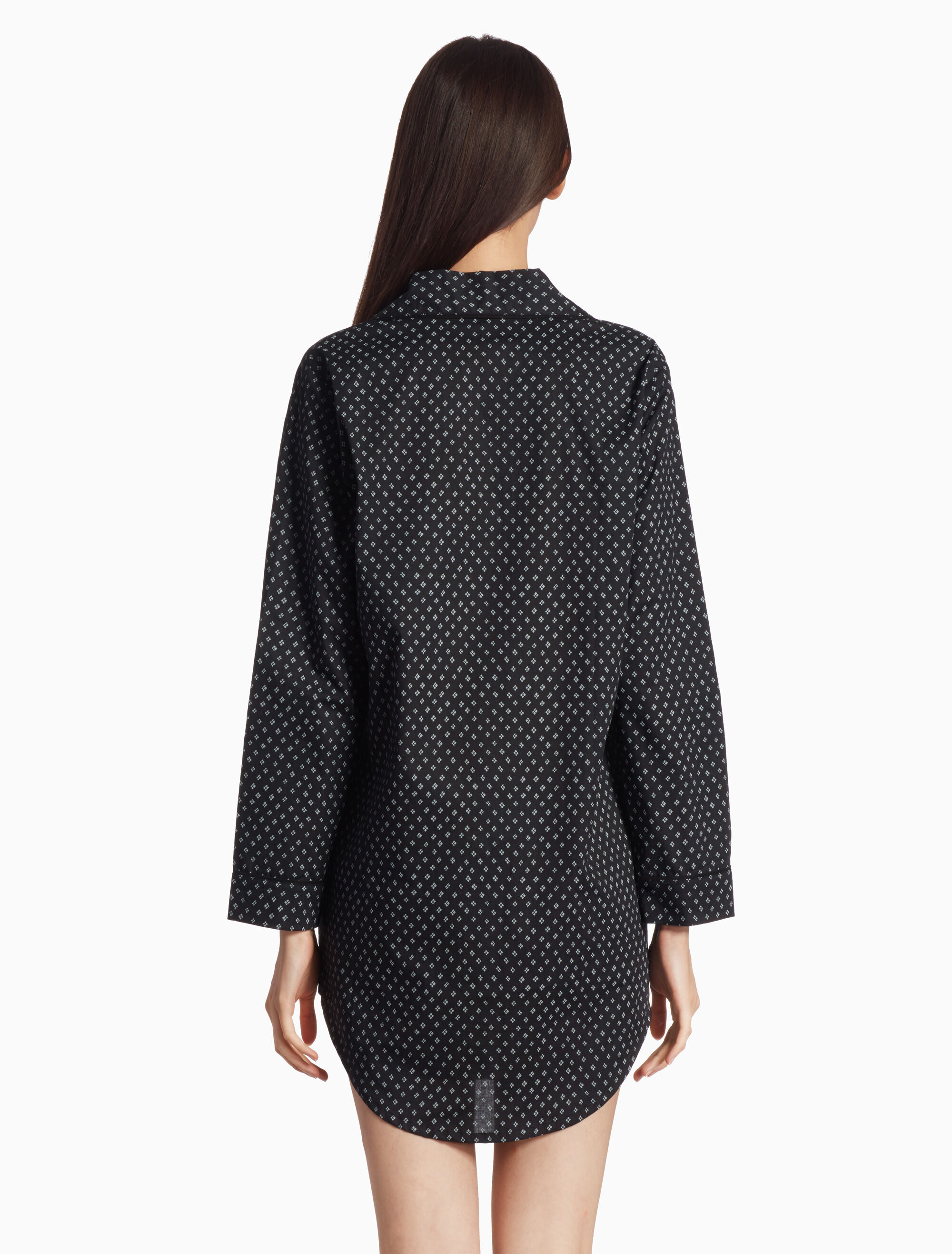 calvin klein polka dot top