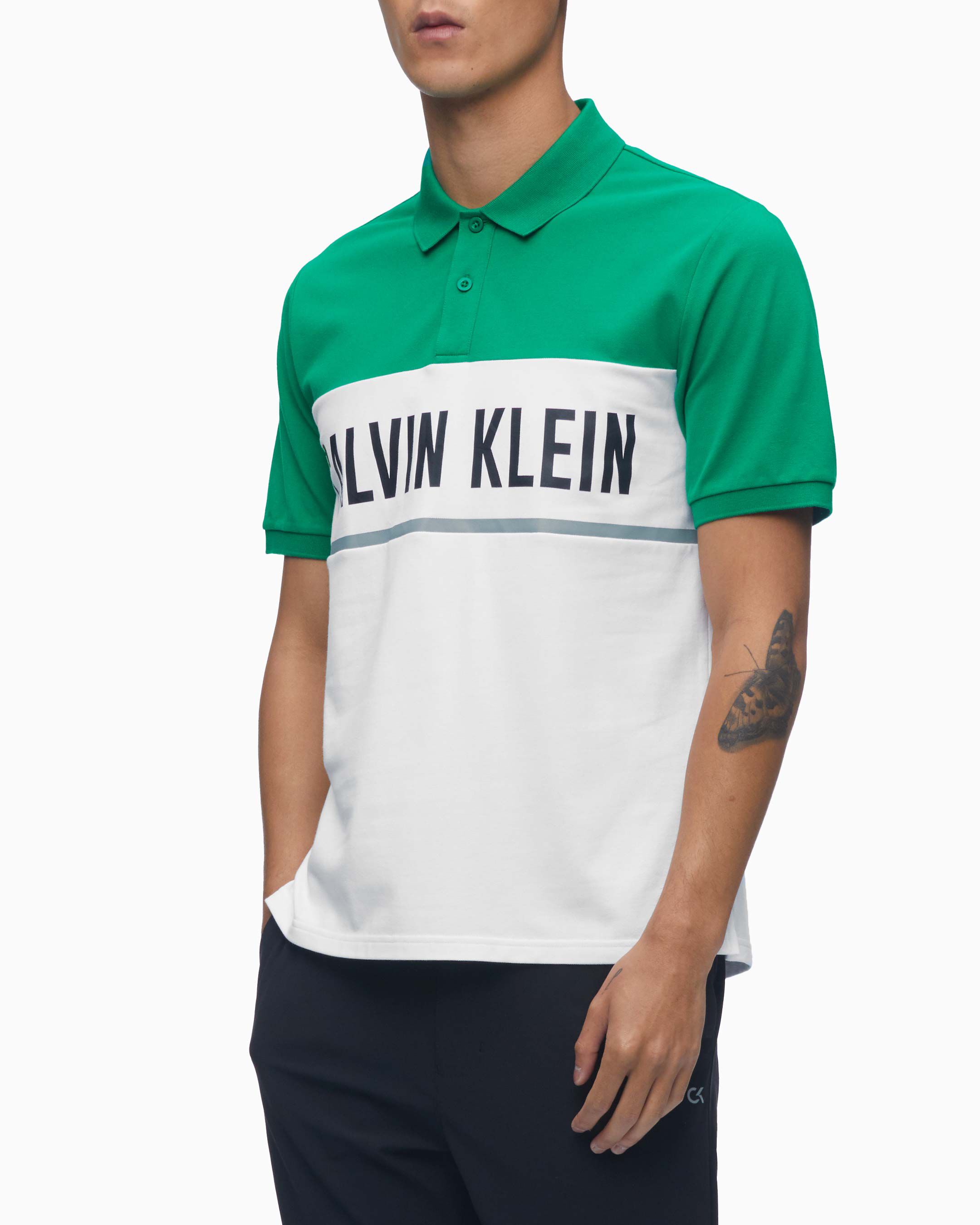 calvin klein performance tunic tops