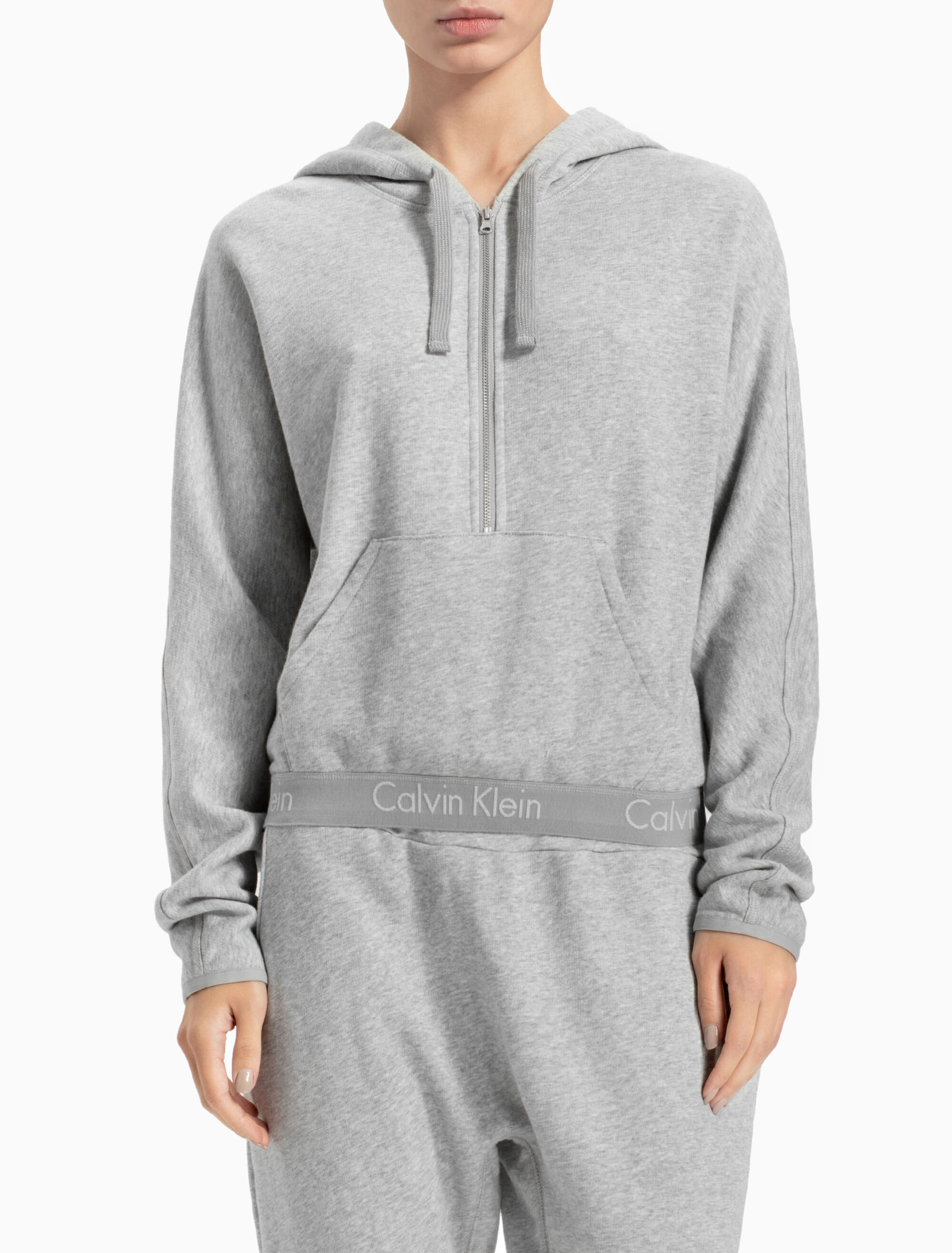 calvin klein half zip hoodie