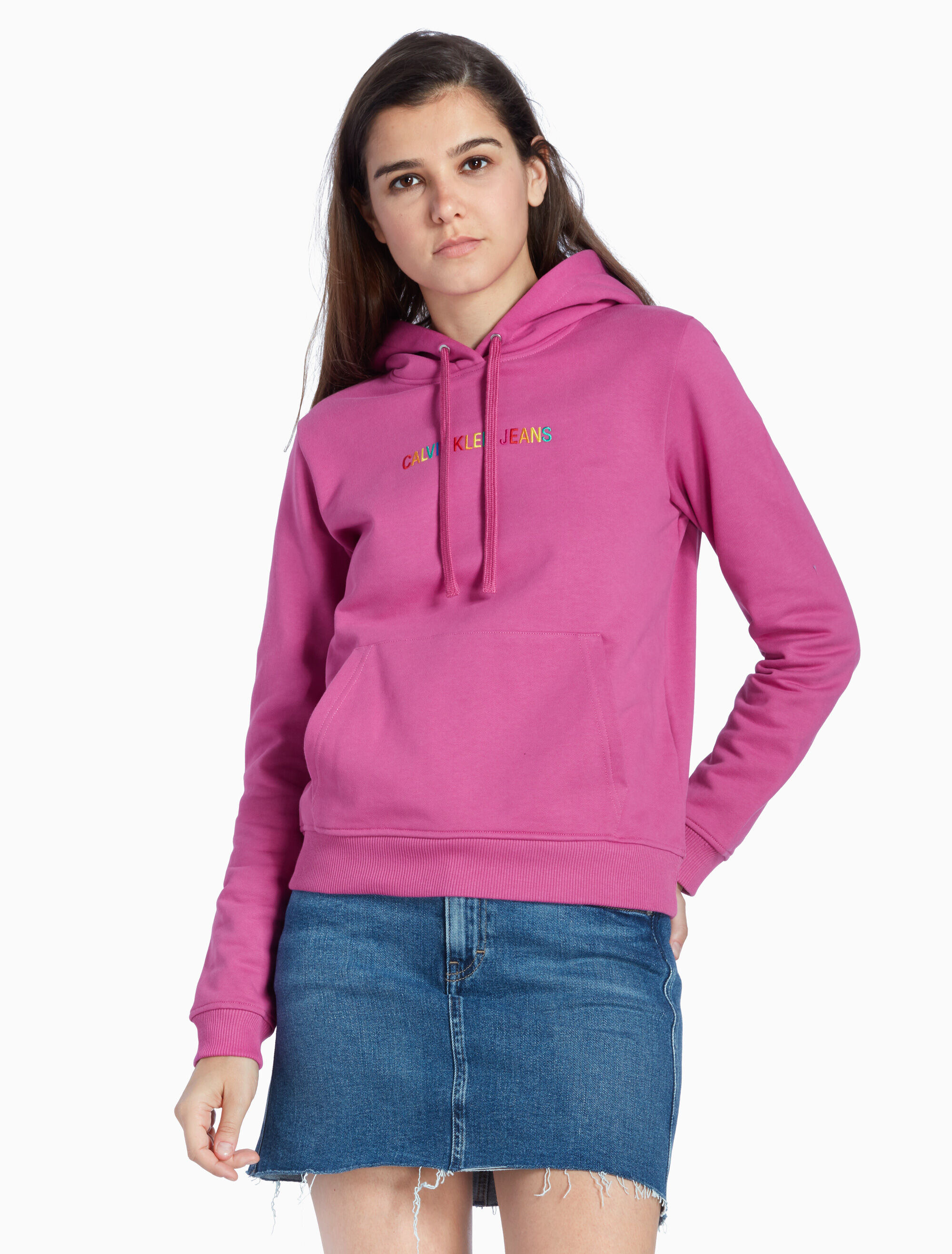 tommy jeans hoodie orange