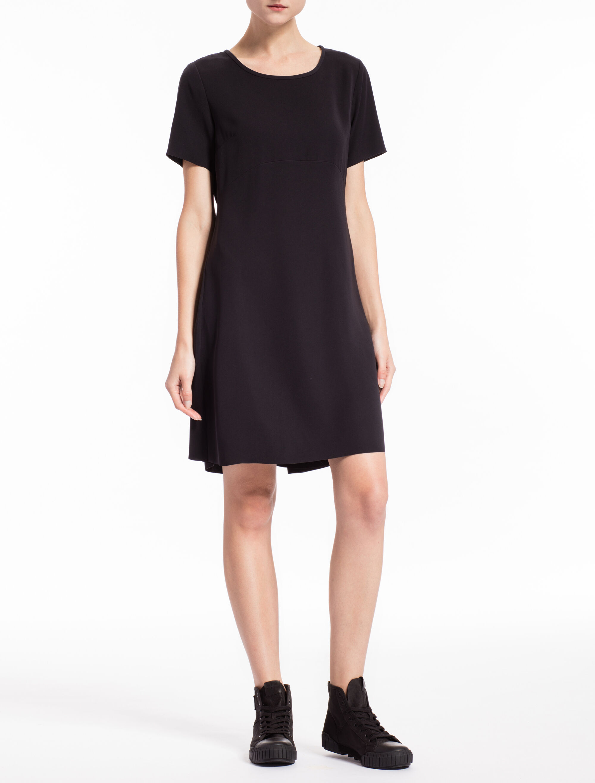 Calvin klein black a line dress clearance