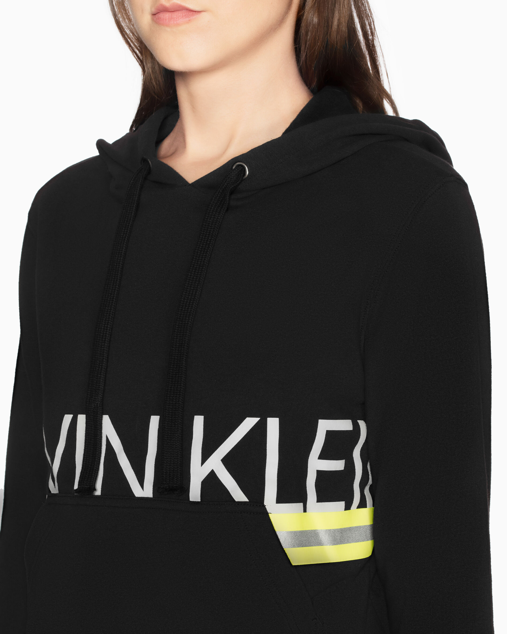 calvin klein neon hoodie