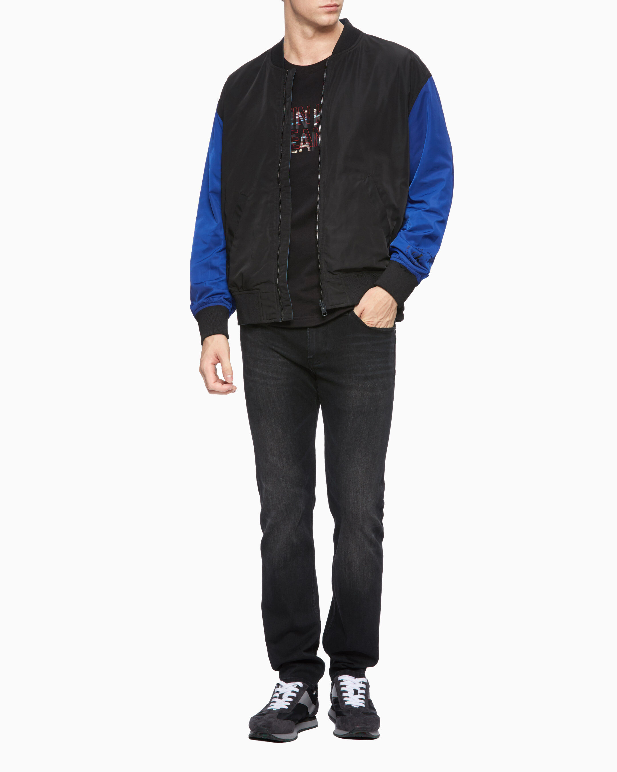 Calvin klein bomber jacket clearance