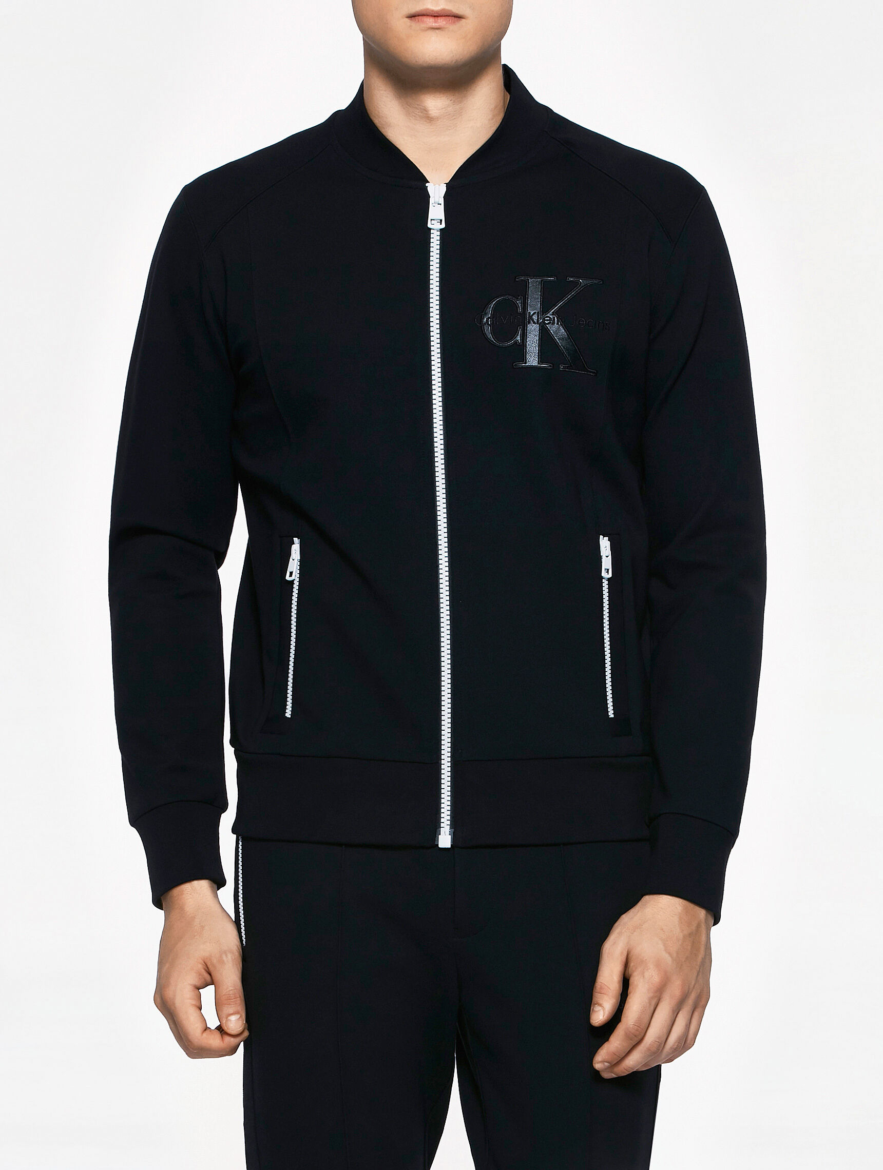 Calvin klein zip front jacket Clearance