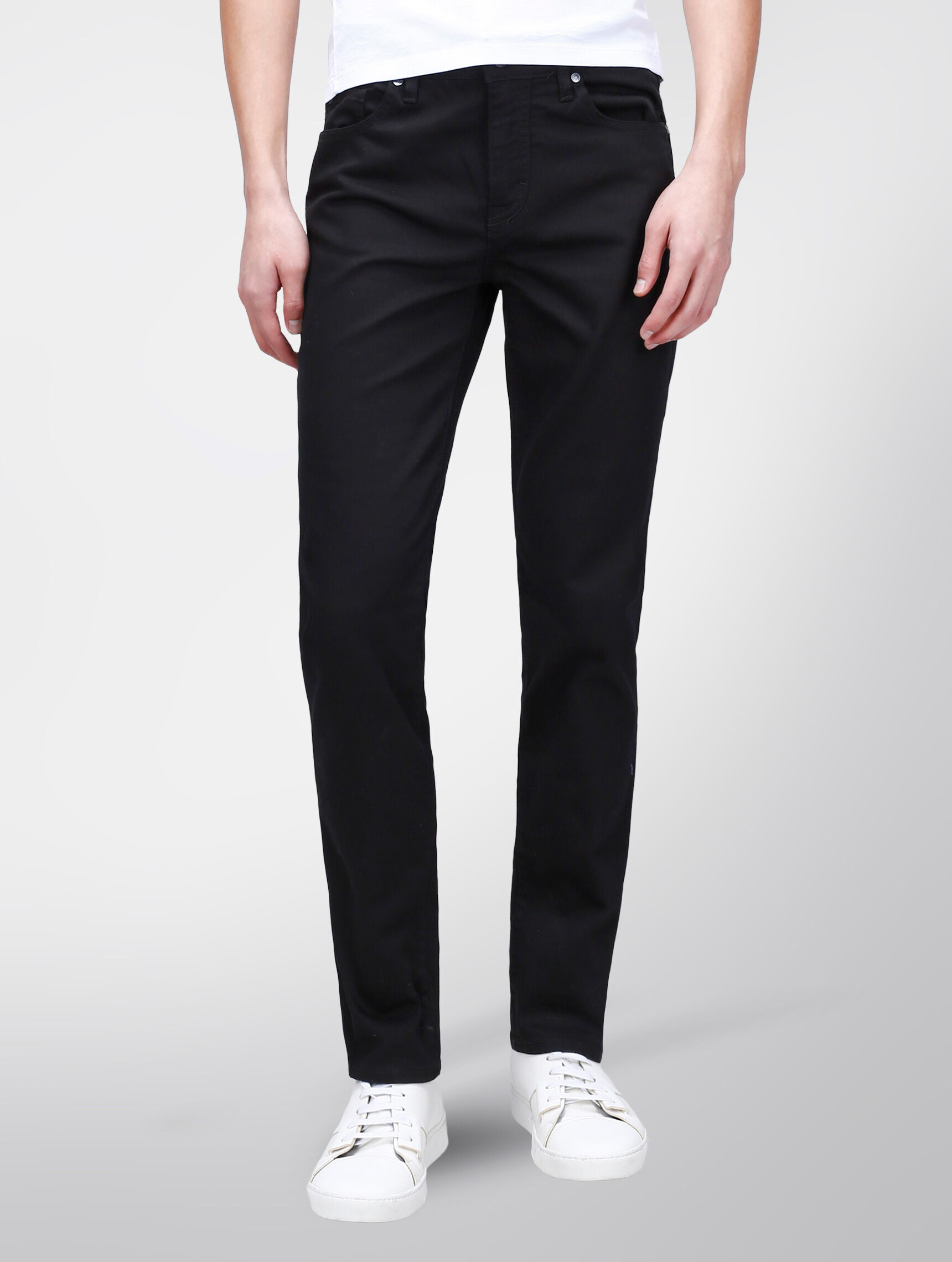 calvin klein black stretch jeans