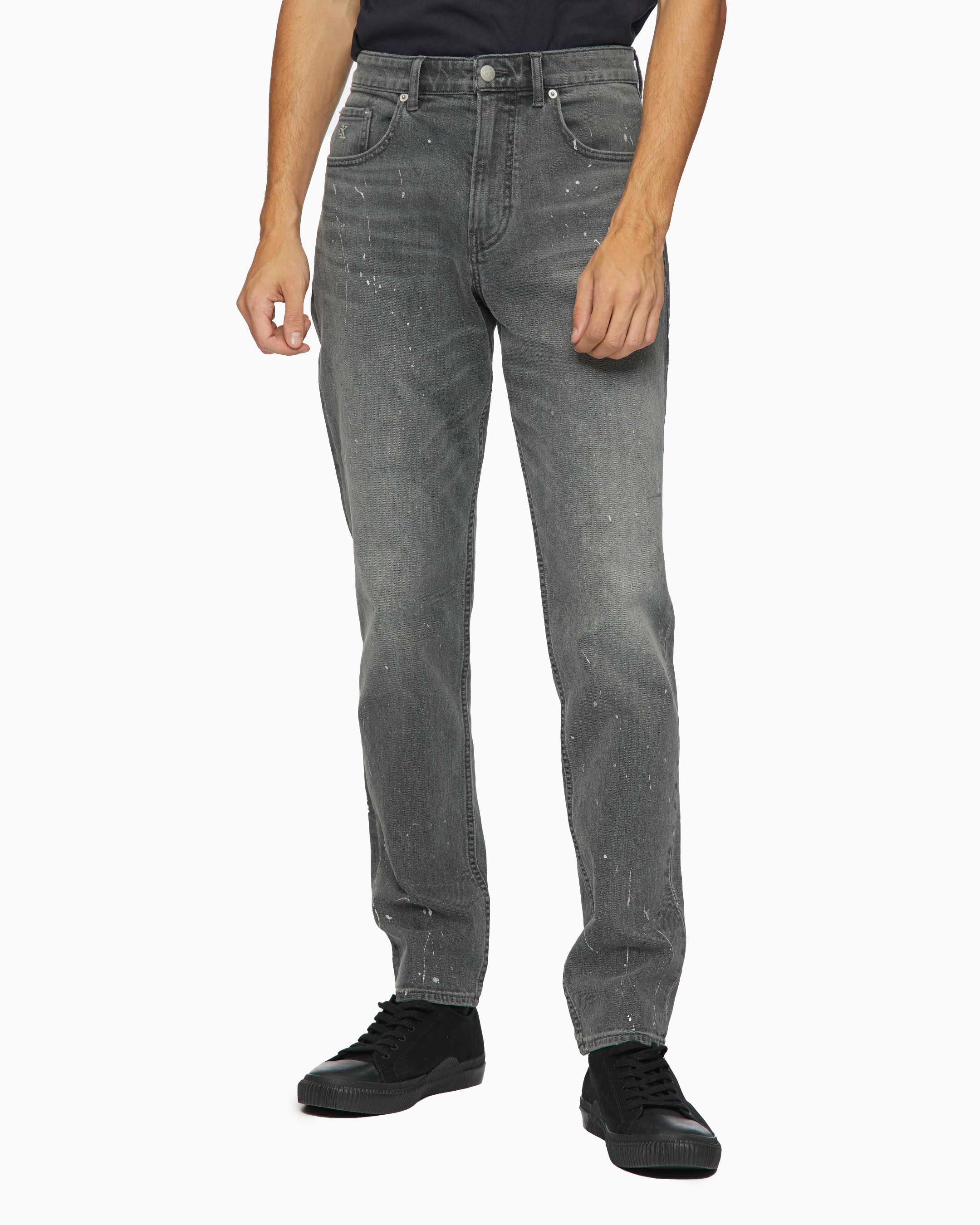 calvin klein paint splatter