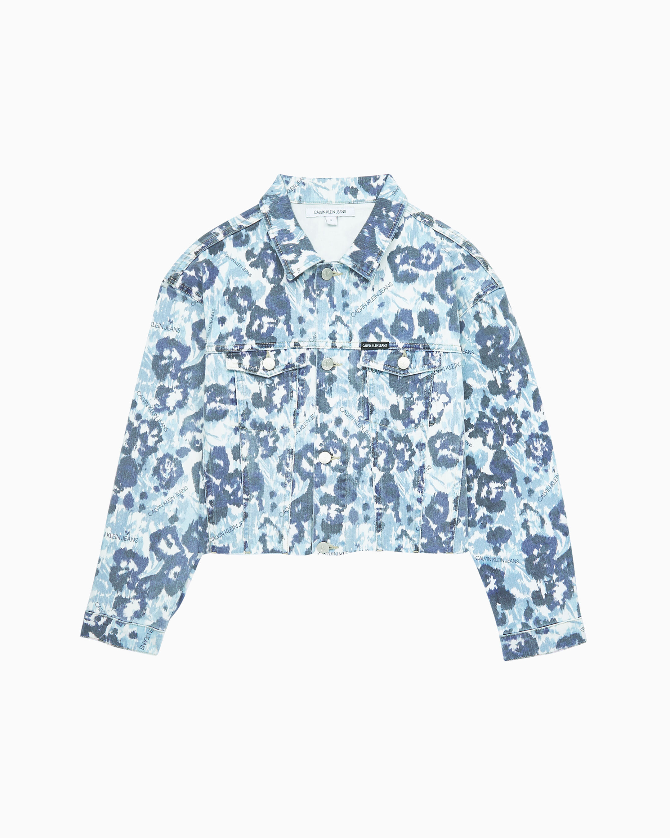 calvin klein floral jacket