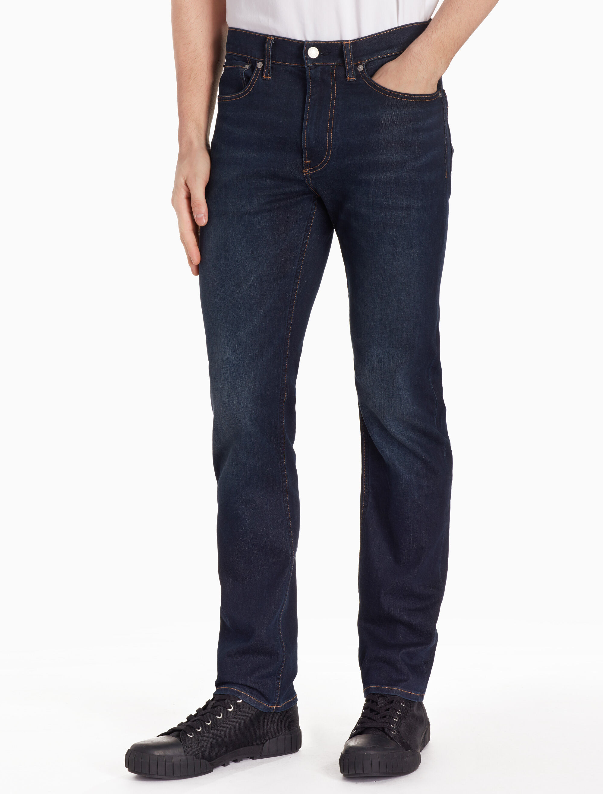 calvin klein straight icon jeans
