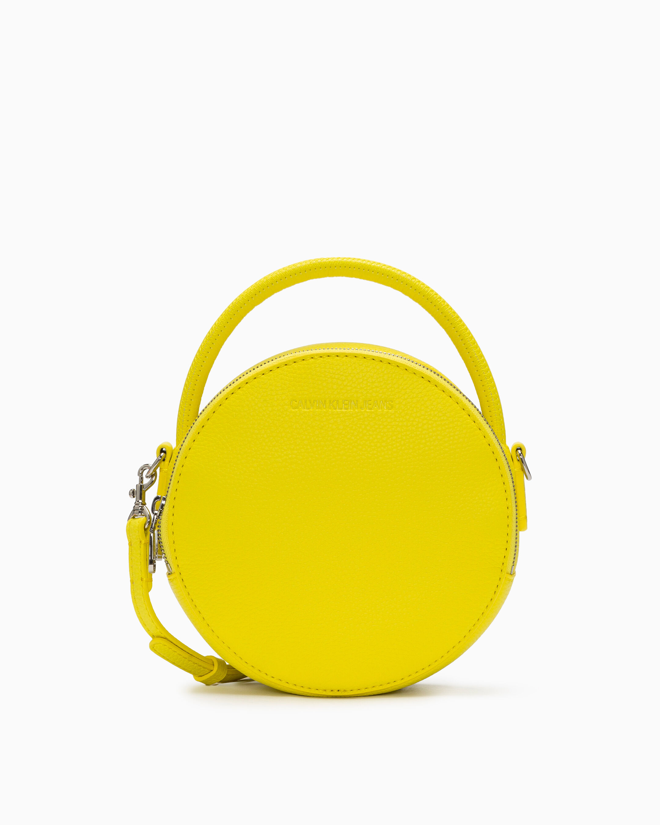 calvin klein yellow purse