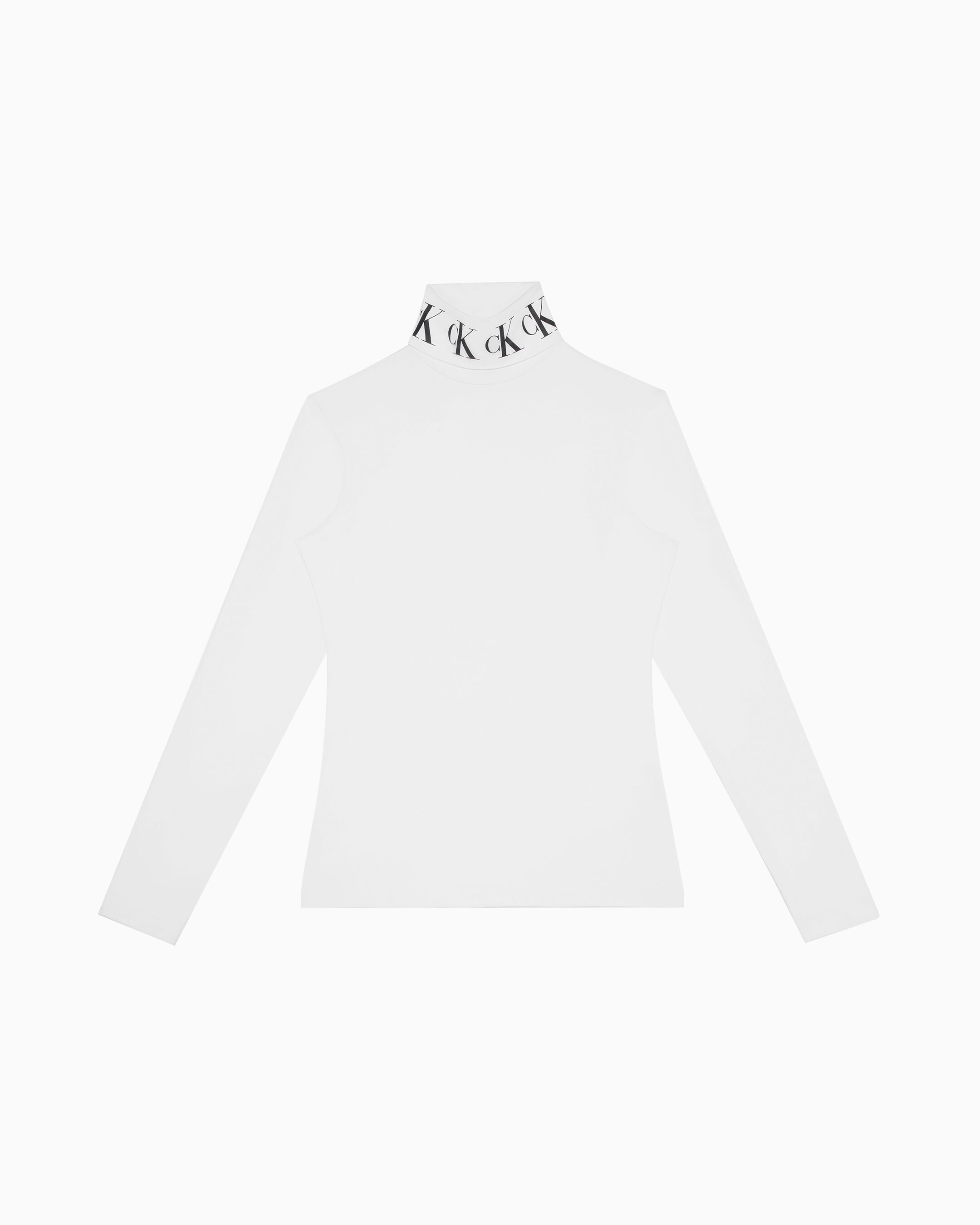 calvin klein high neck t shirt