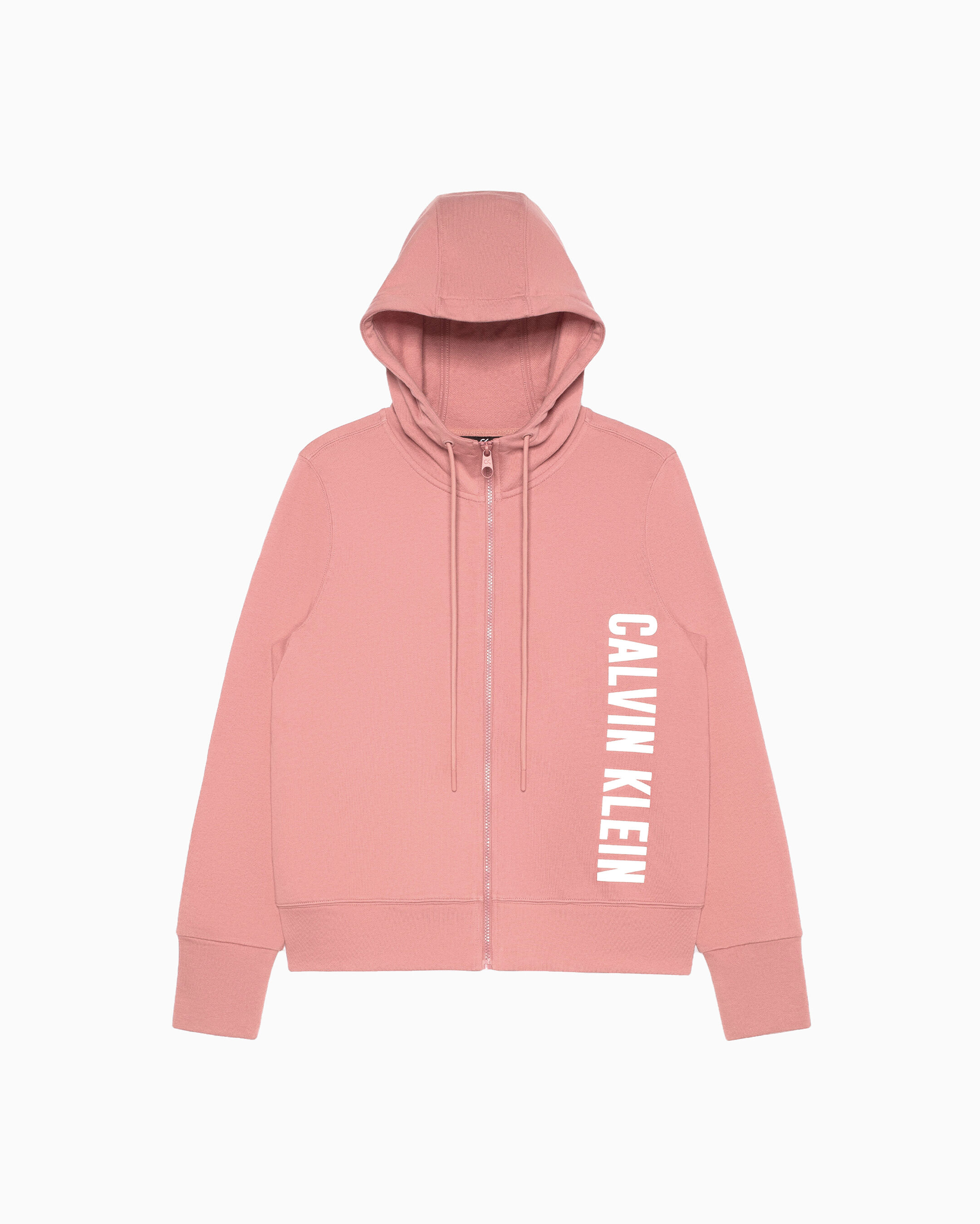 calvin klein pink fleece jacket