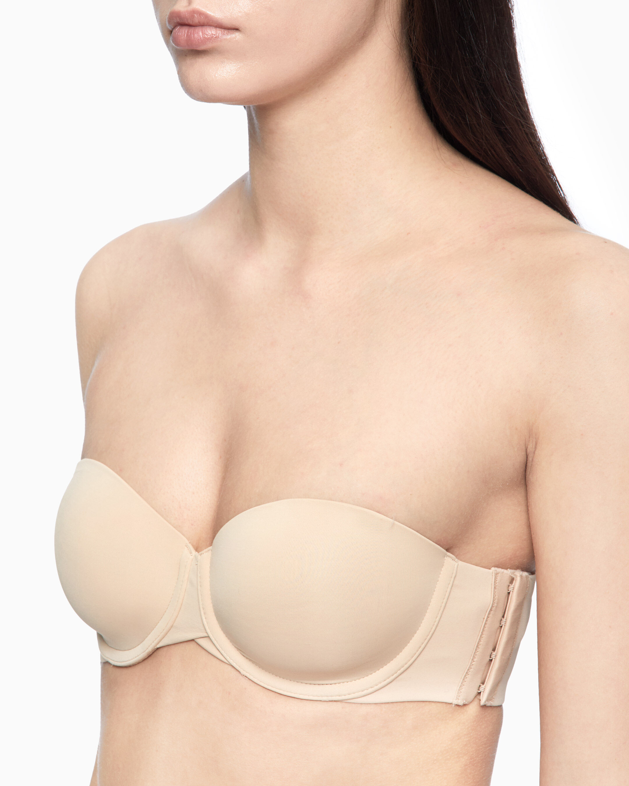 Strapless bra calvin klein clearance