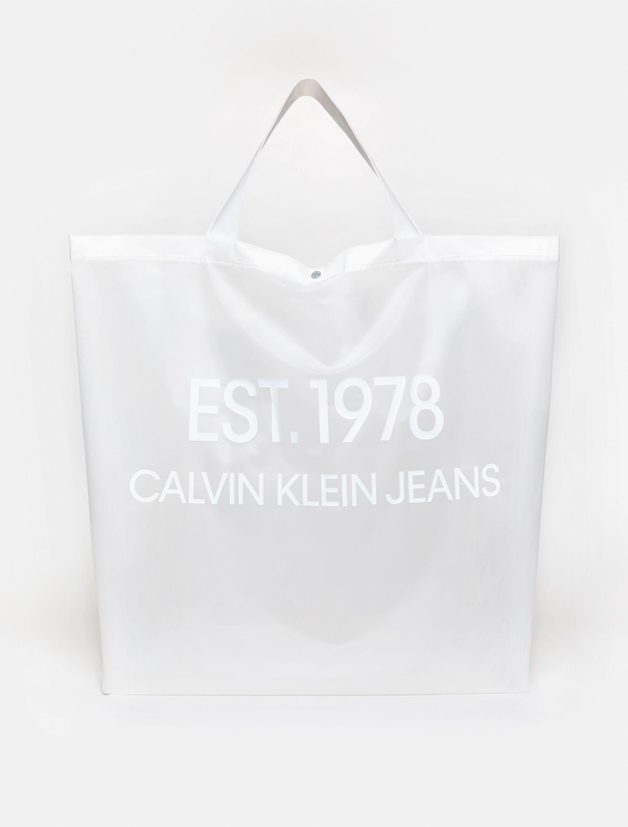 Calvin klein transparent bag clearance
