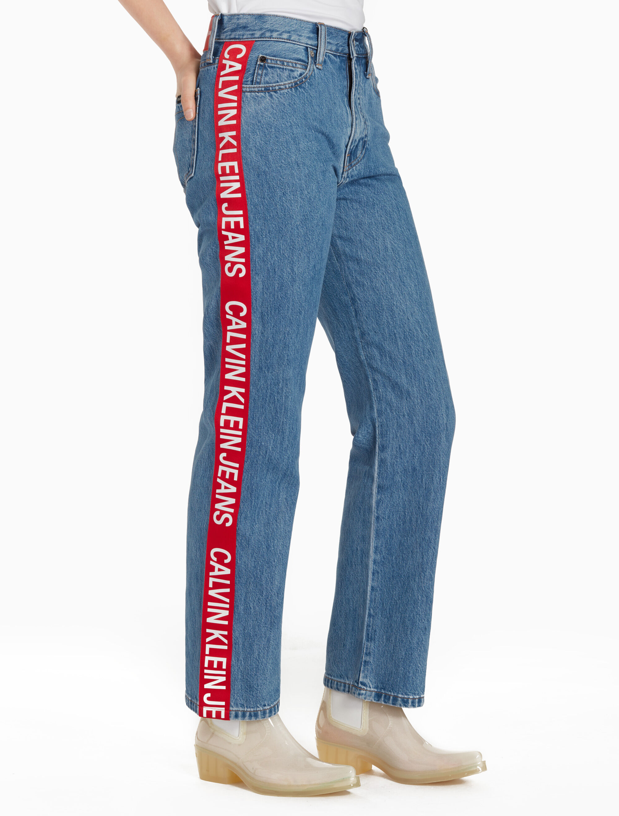 calvin klein logo jeans
