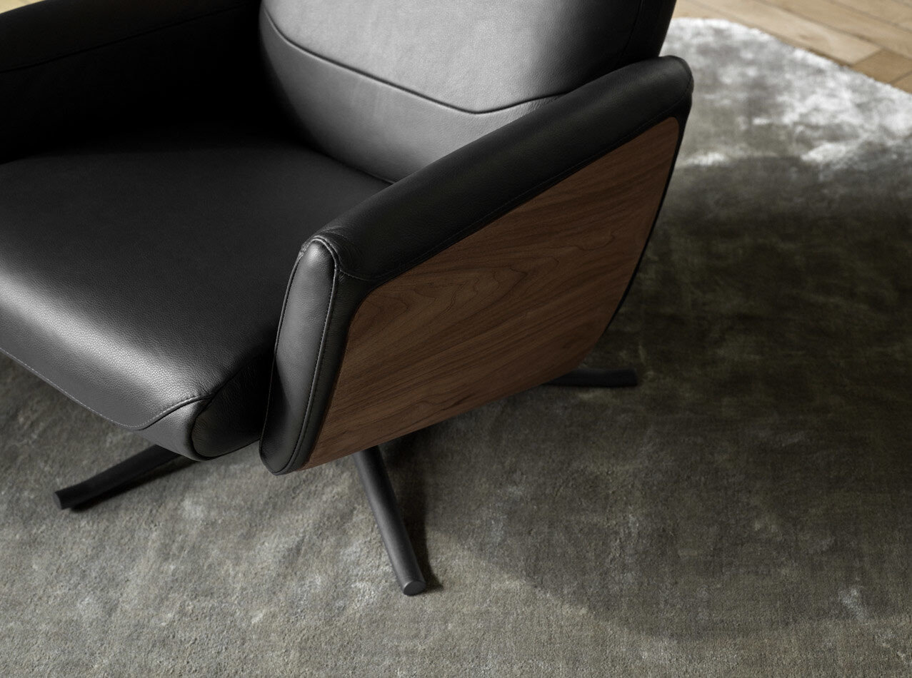Recliner Lucca wing recliner med sving funksjon BoConcept Recliner Lucca wing recliner med sving funksjon BoConcept